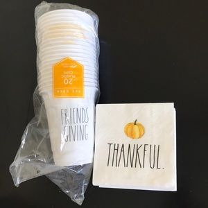Rae Dunn Cups & Napkins